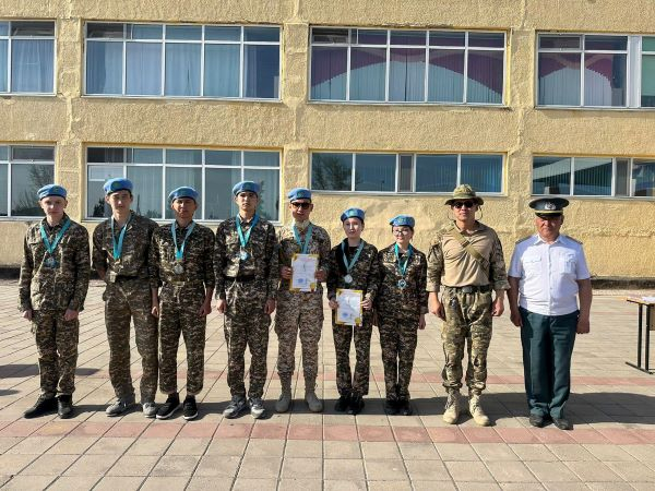 в областной военной игре УЛАН