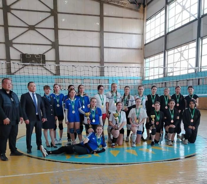 Городские соревнования по волейболу.