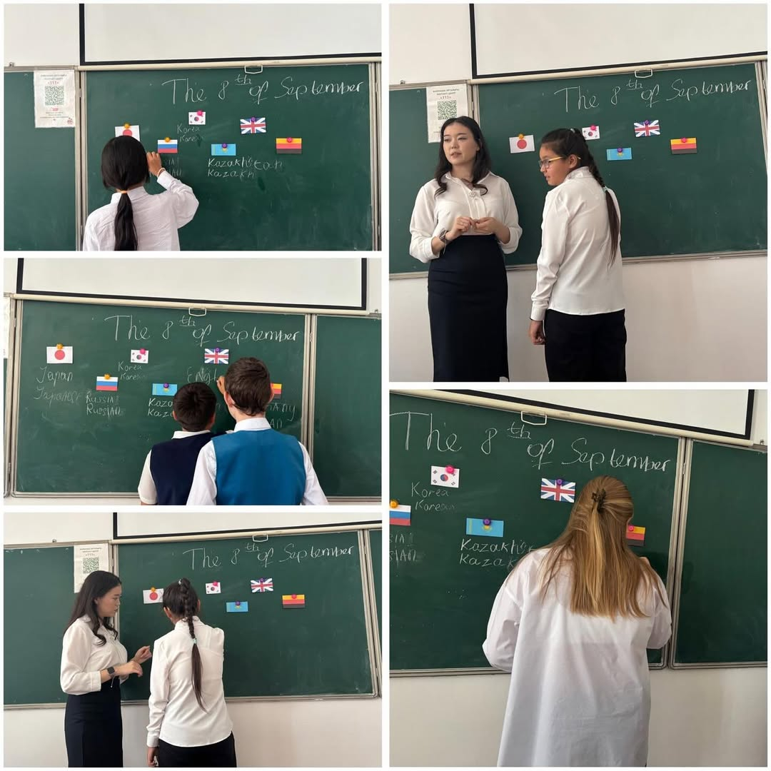 08.09.2025 в 6 классе прошла увлекательная игра по английскому языку «Play and Think».