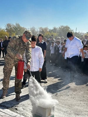 өрттің алдын алу жаттығулары