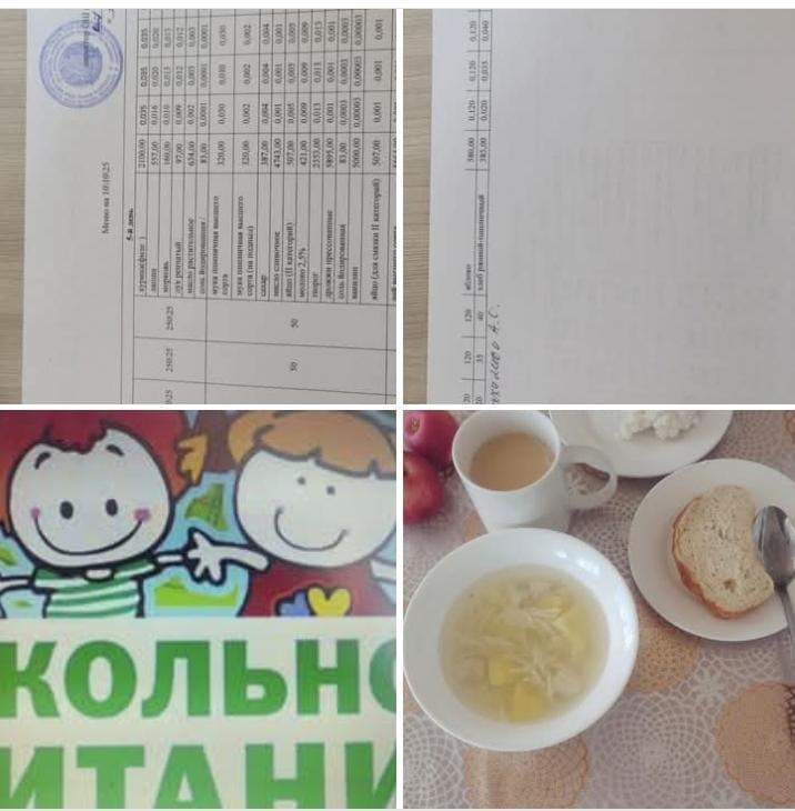 Күнделікті бекітілген мәзір