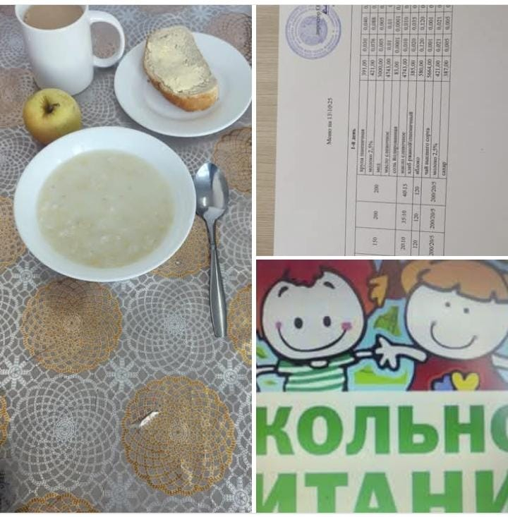 Күнделікті бекітілген тамақтану мәзірі