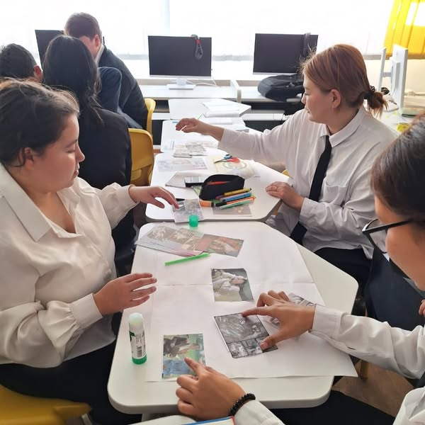 16.10.2025 күні «Ыбырай Алтынсарин атындағы тірек мектебі (ресурс орталығы)» КММ-де сессияның төртінші күні өтті.