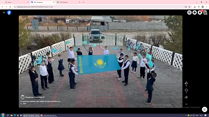 Республика күніне бейнеқұттықтау