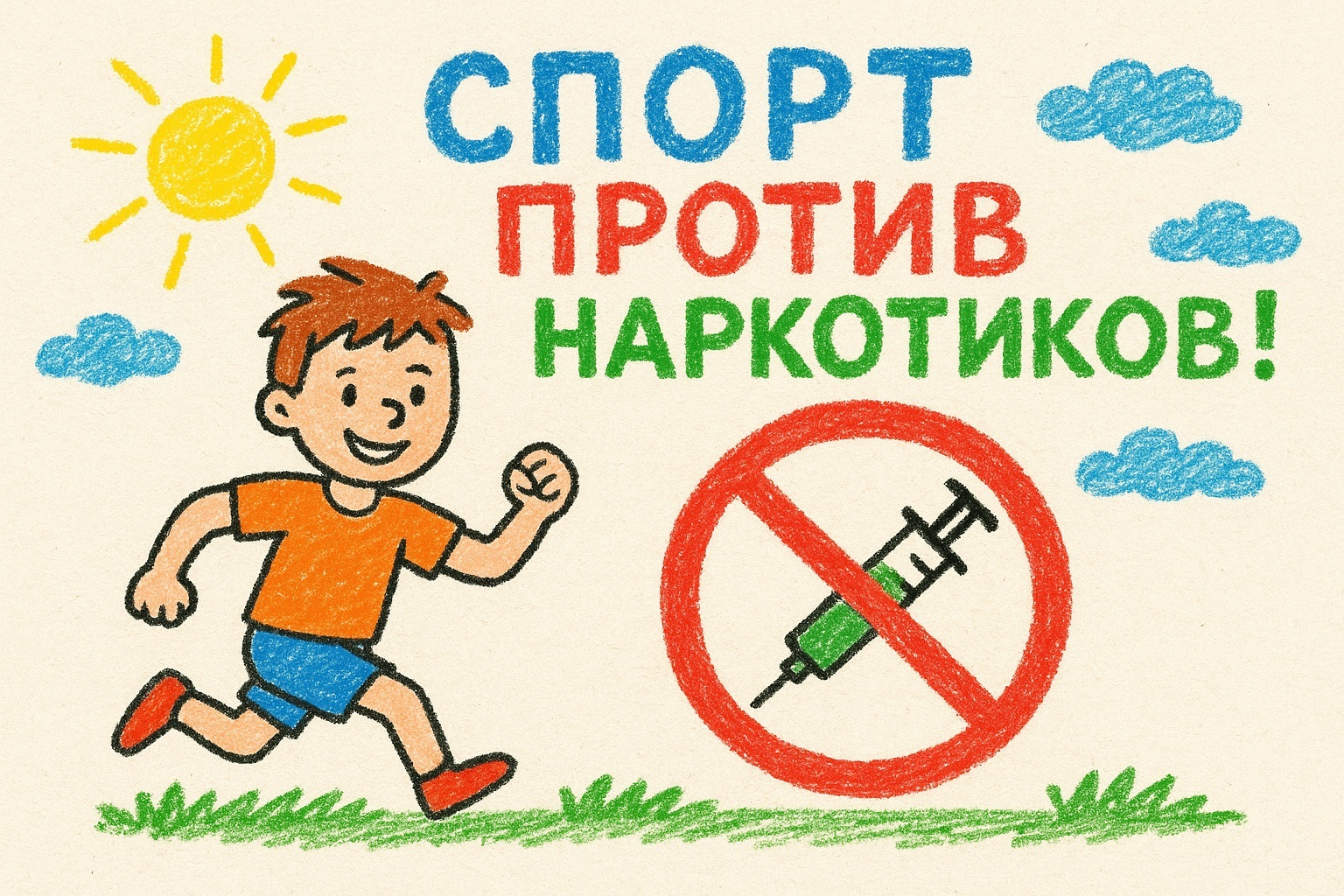 Спорт против наркотиков!