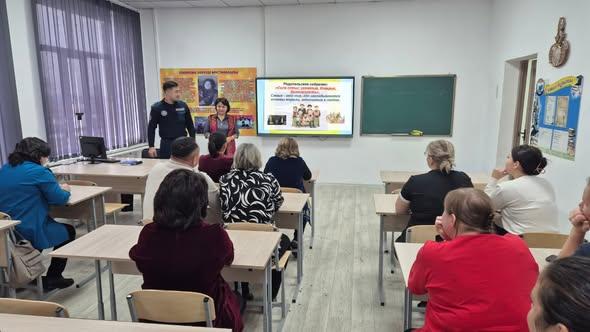 Родительское собрание с участием участкового инспектора, посвящённое важной теме: «Сила семьи: уважение, доверие, безопасность».