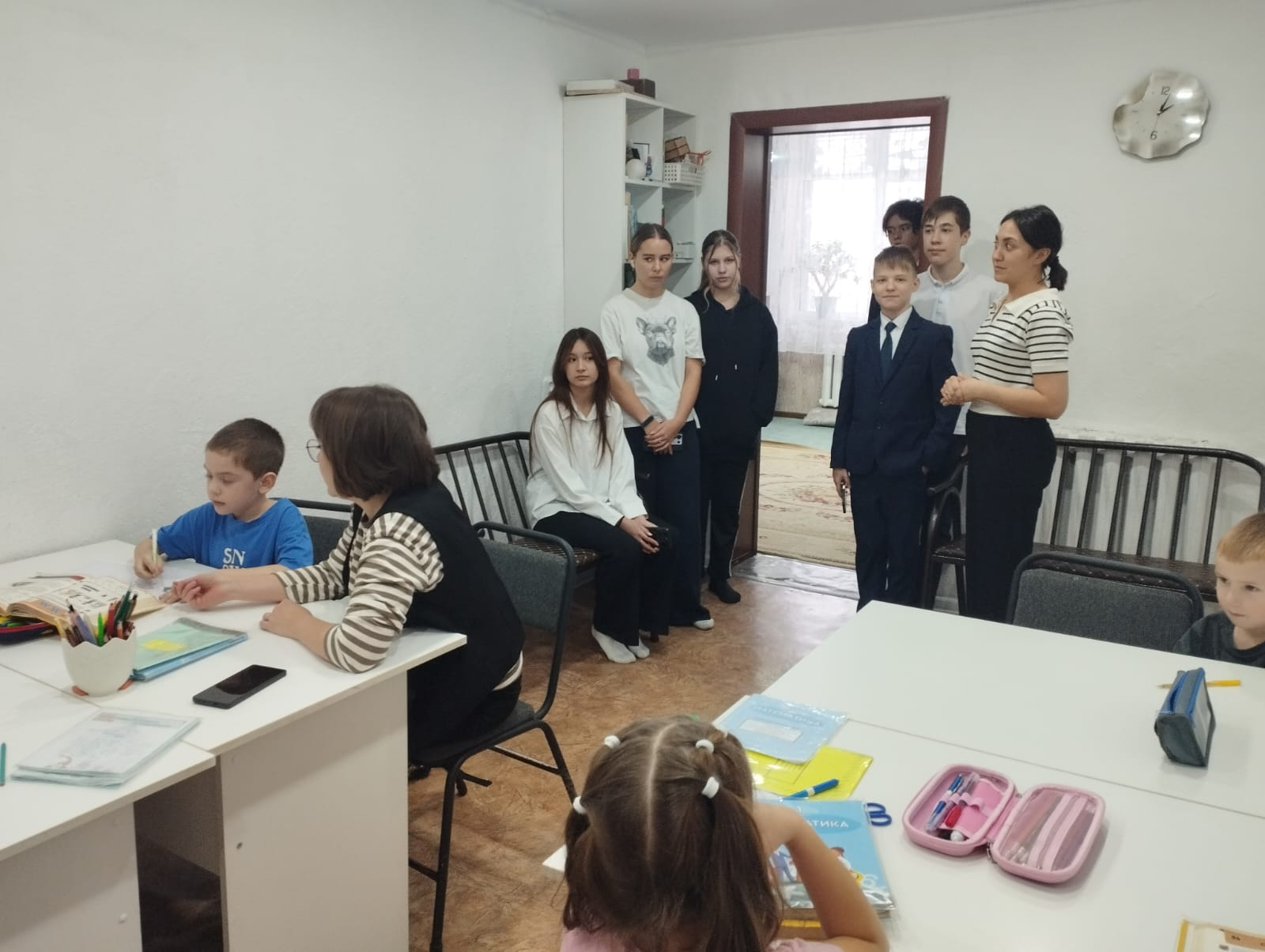 10 ноября 2025 года учащиеся школ- гимназии имени Шокана Уалиханова, участвующие в проекте 