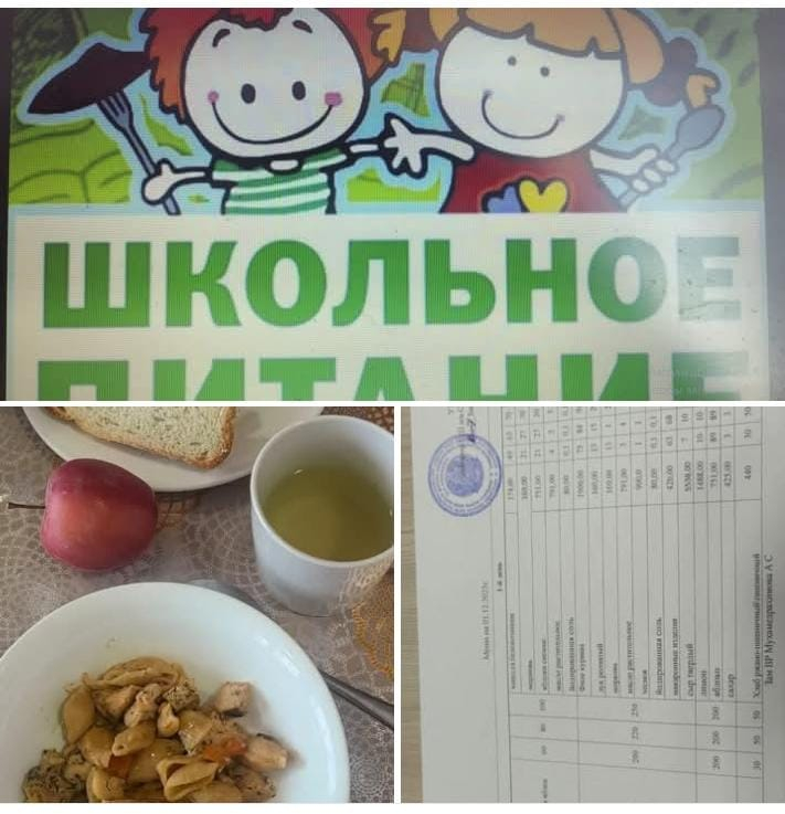 Күнделікті  бекітілген мәзір