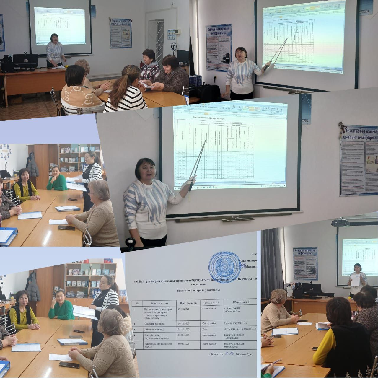 Бастауыш сынып мұғалімдерінің адістемелік бірлестік отырысы