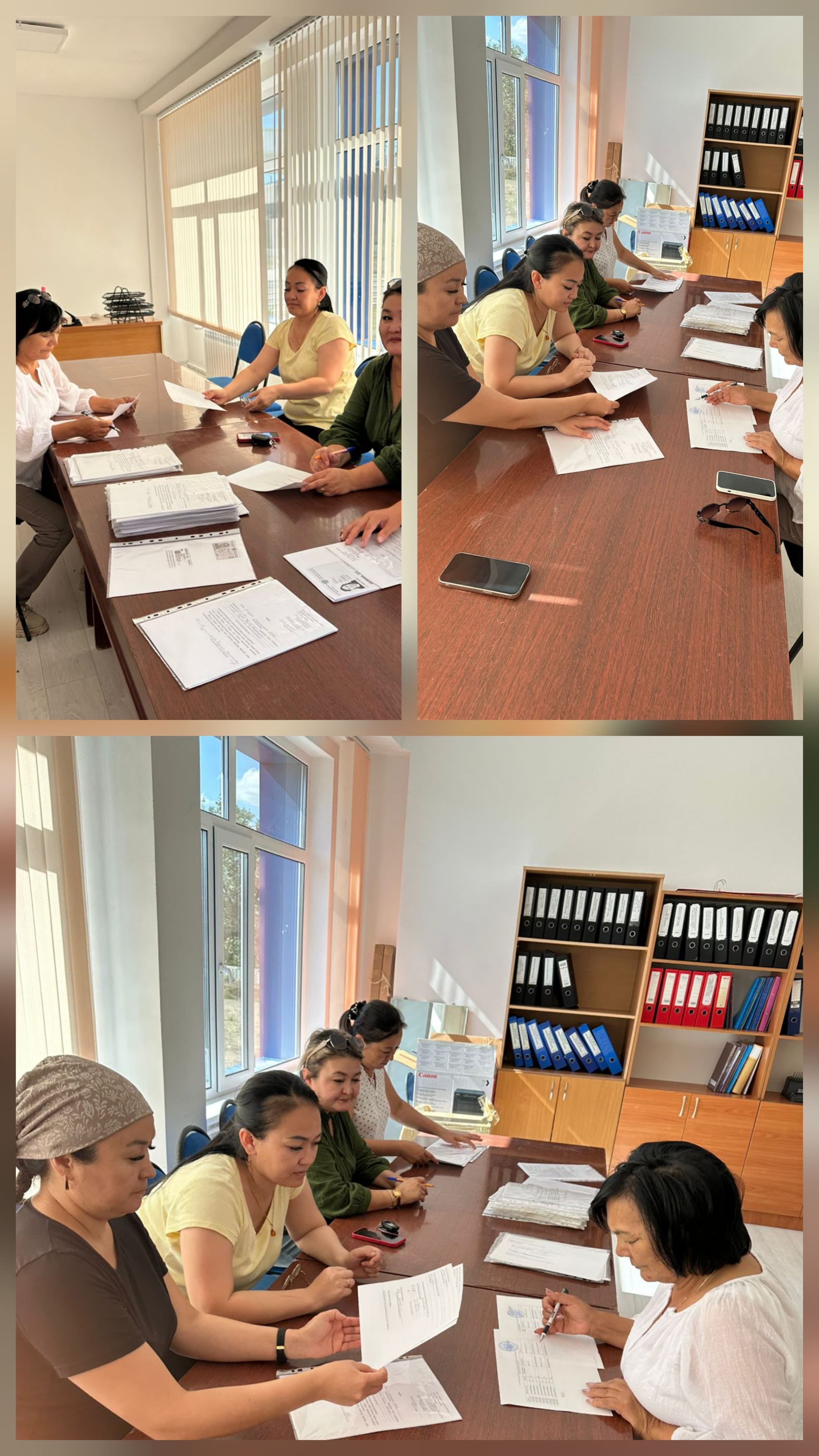 Жалпыға бірдей білім беру қорынан бөлінетін қаржылай көмекті ұсыну жөніндегі қамқоршылық кеңес отырысы