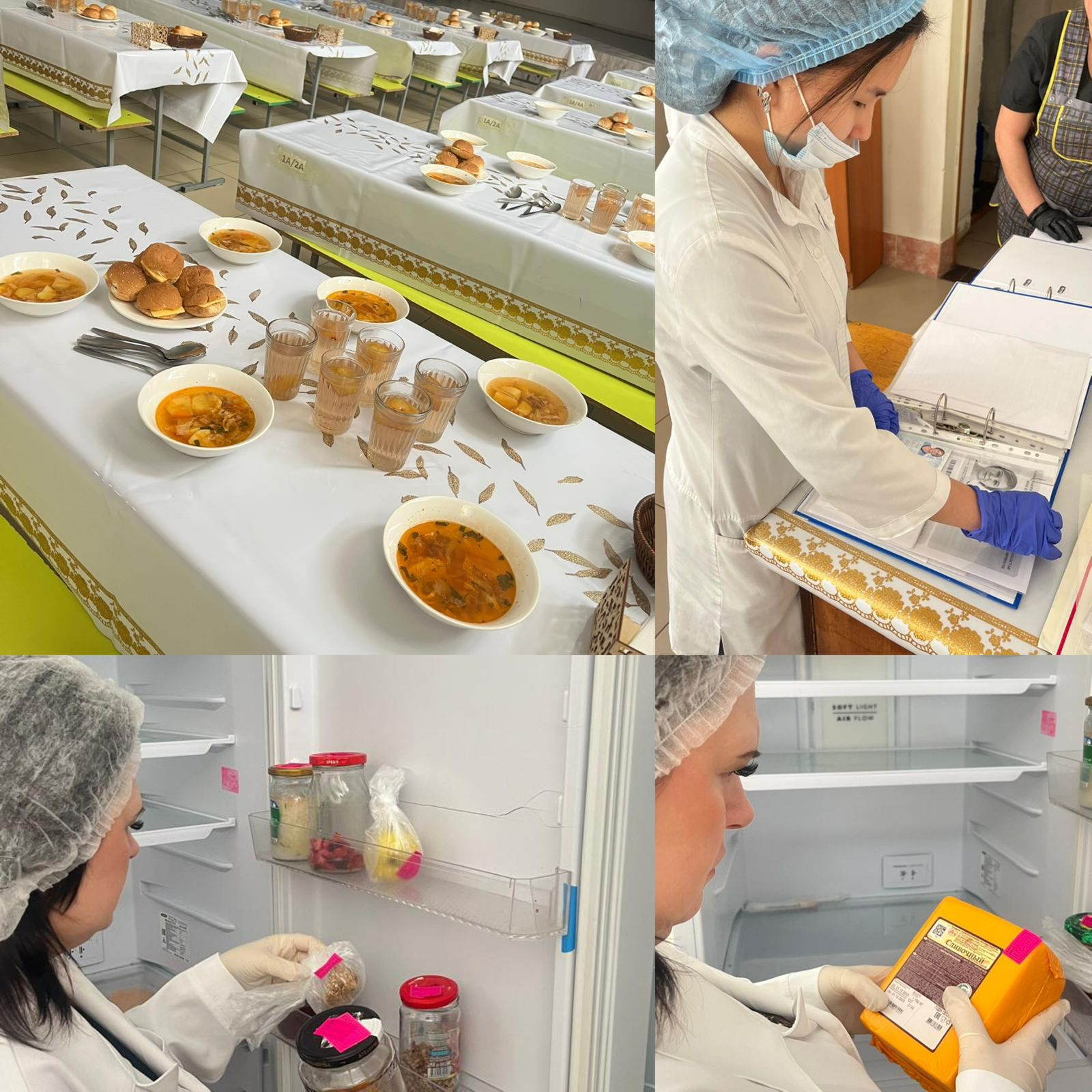 13 наурыз күні мектеп асханасында тамақтану сапасына мониторинг жүргізілді.