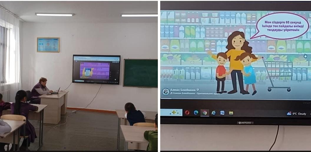 Дұрыс тамақтану денсаулықтың басты қағидасы болуы тиіс екендігі ескерту жұмыстары өтті