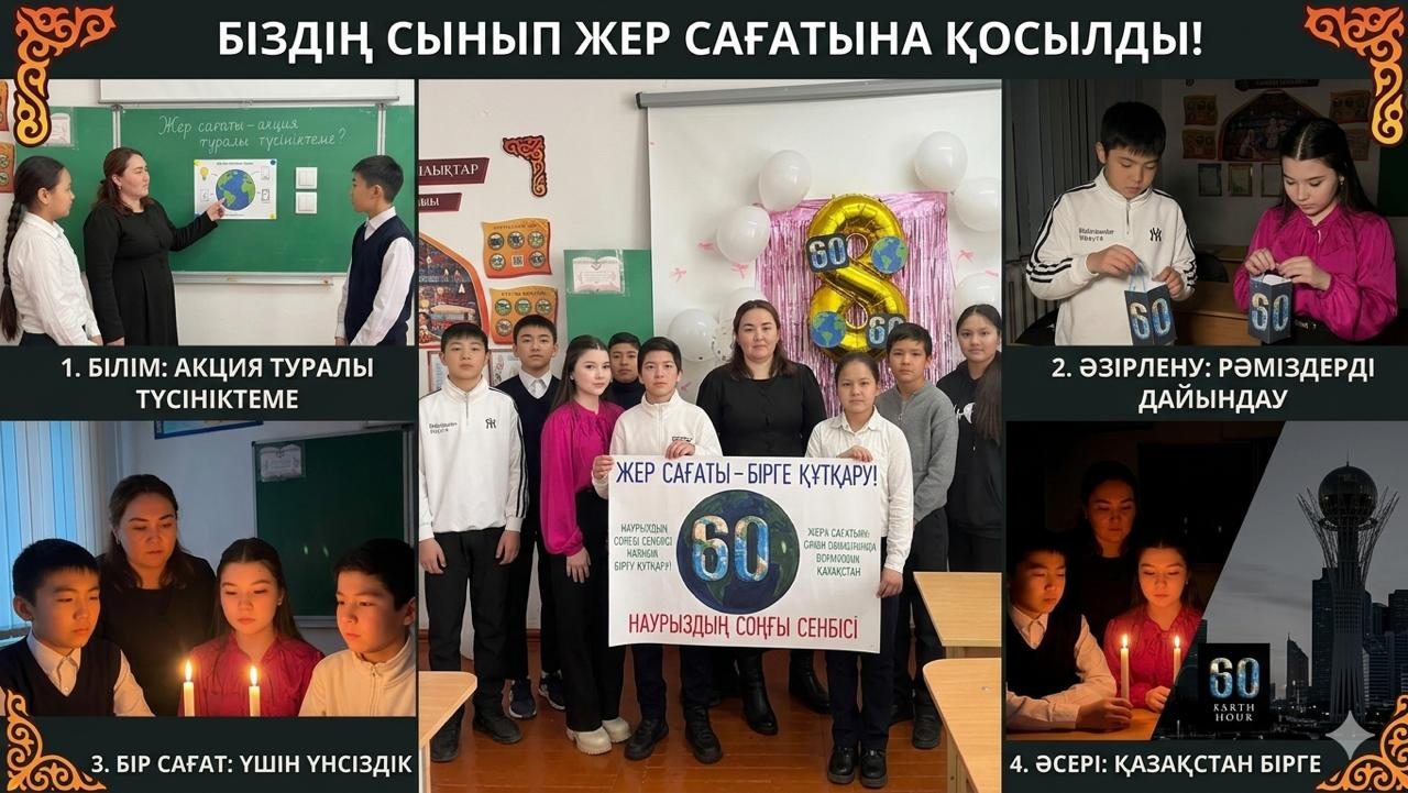  “Жер сағаты” акциясы