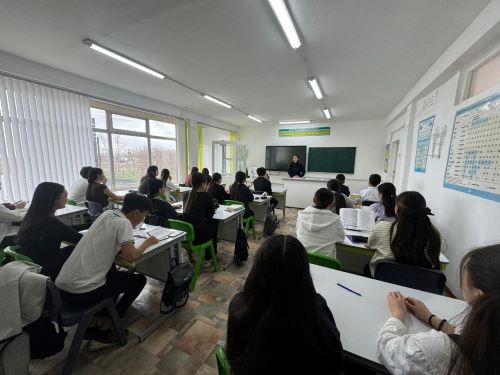 Сұхбат барысында өзекті тақырыптар қозғалды