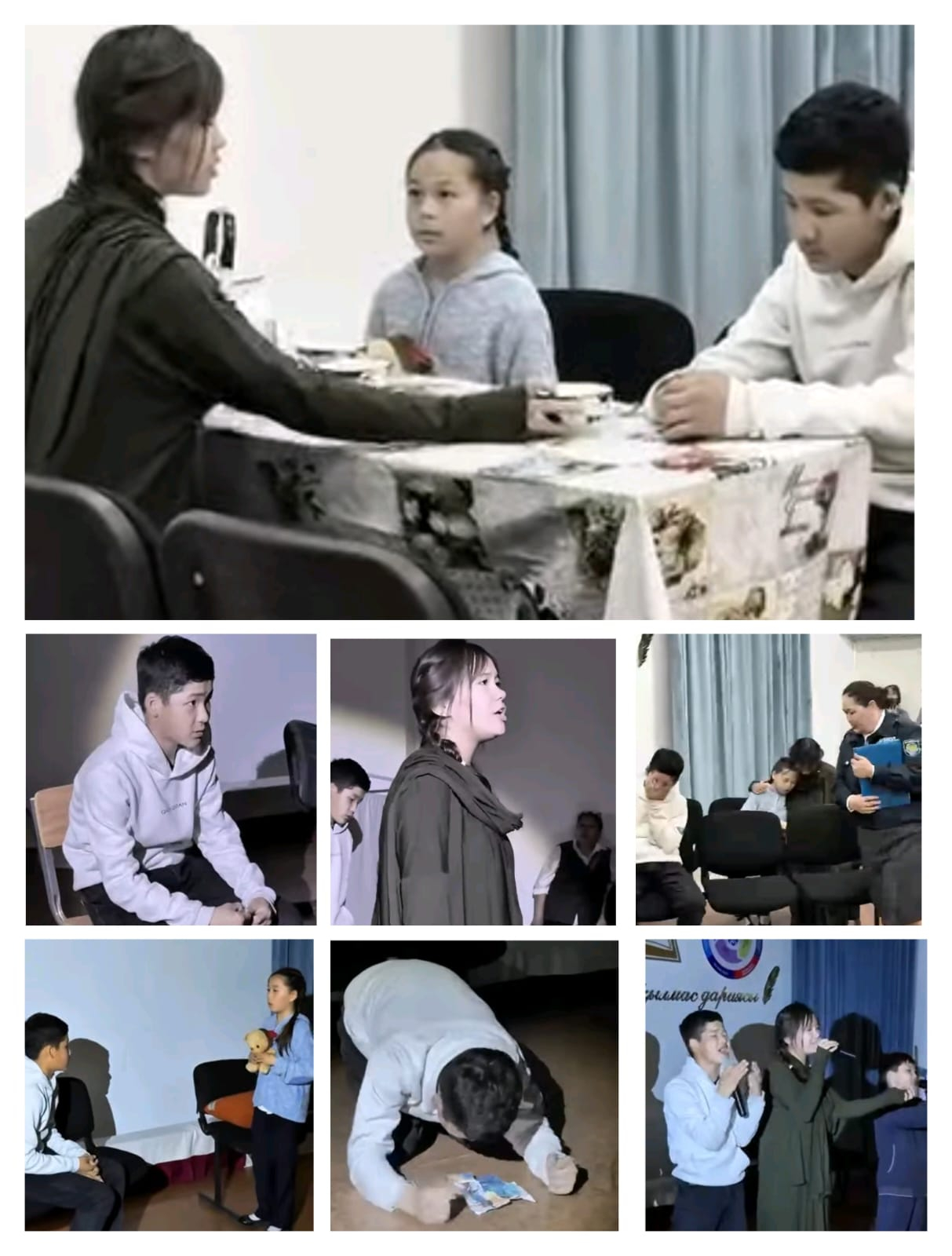 Жас актер клубының жұмысы