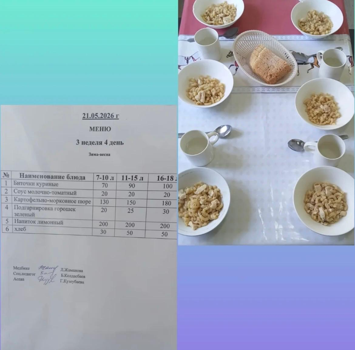 Ас мәзірі 21.05.2026