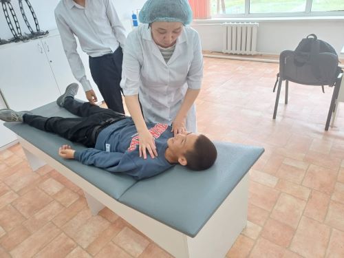 «Жүрек-өкпе реанимациясы» бойынша түсіндіру жұмысы
