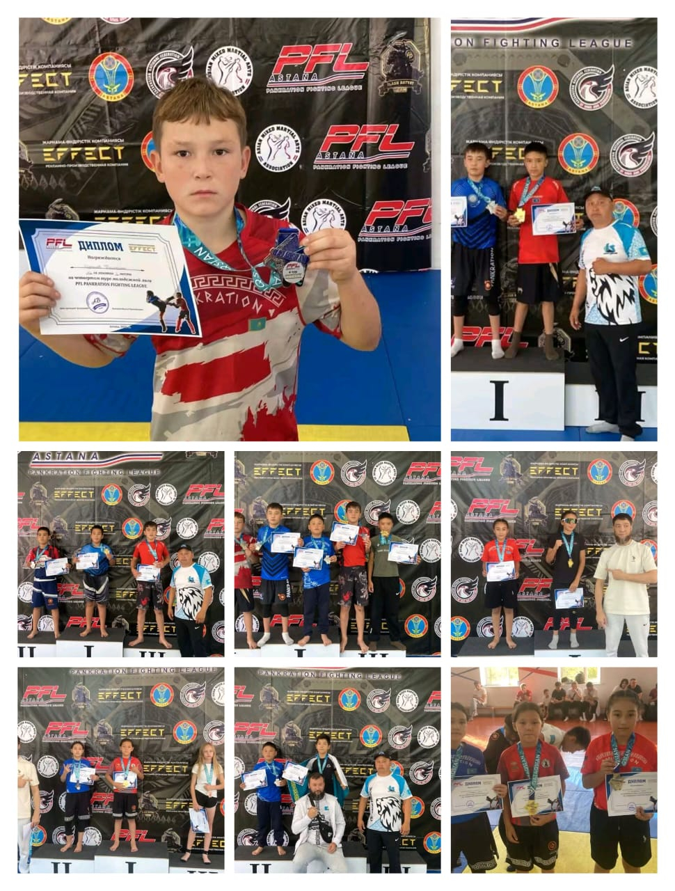 Астана қаласында Pancration Fighting League (PFL) аясында панкратионнан республикалық 4-тур жарысы өтті. 