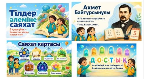 ТІЛДЕР ӘЛЕМІНЕ САЯХАТ