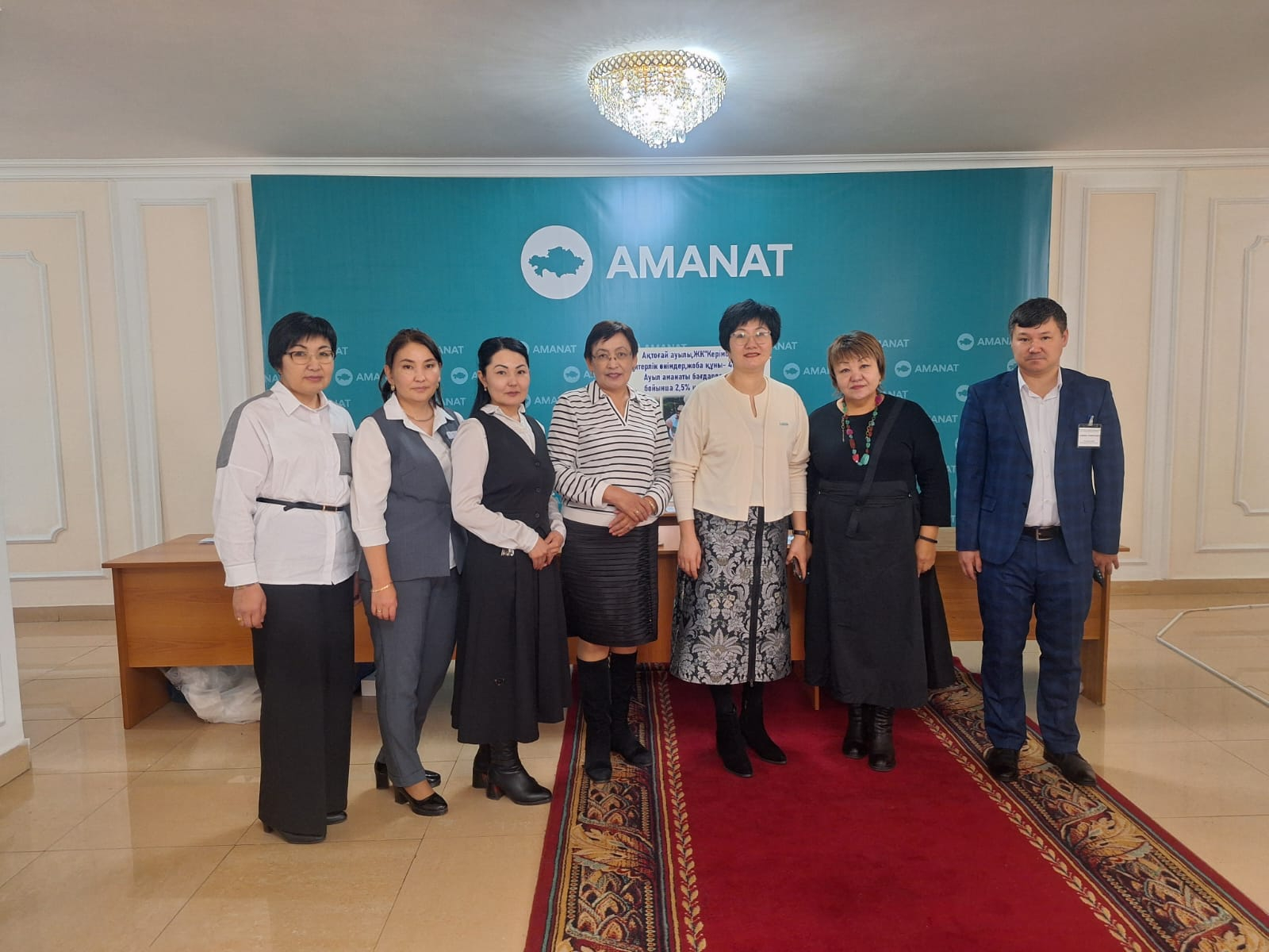  «Ауыл Аманаты»  партиялық  жобасы бойынша өткізілген семинар