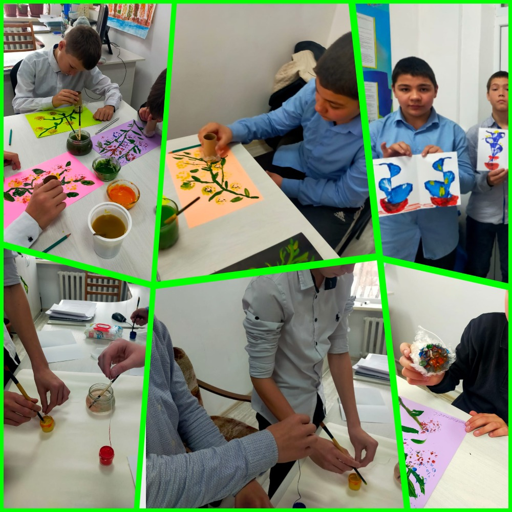 в рамках республиканской акции «ДосболLIKE: протяни руку дружбы» проведены ряд мастер-классов с учащимися 1-7 классов.