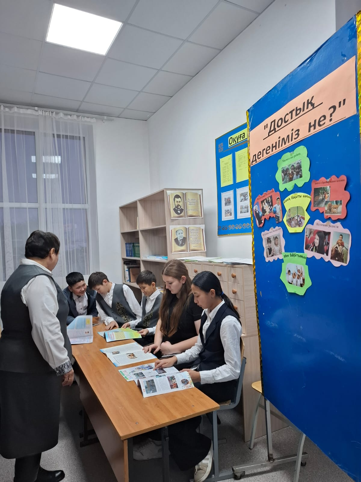 М.Дулатұлы ЖББ мектебінде «Гендрлік зорлық-зомбылыққа қарсы 16 күн белсенді іс-әрекет» акциясы аясында 7-сынып оқушыларымен 