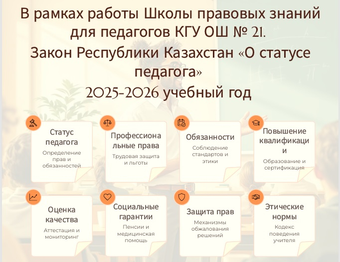 В рамках работы школы правовых знаний