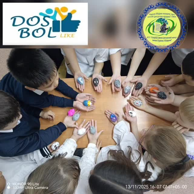 В рамках акции «ДОСБОЛLIKE» ученики 3-го а класса провели добрую и творческую инициативу по укреплению дружеских отношений.