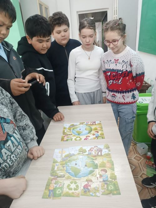 Табиғатқа қамқорлық  жасаймыз