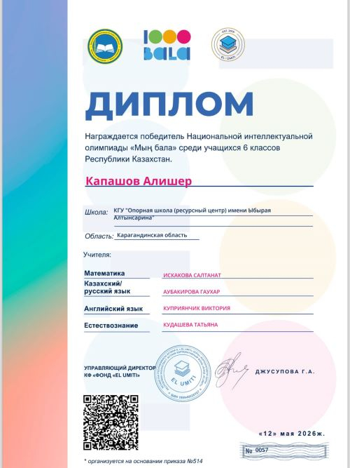 Гордимся успехами наших учеников!