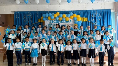 Бүгін «Байтуған ЖББМ» КММ-де 25 қазан – Республика күніне орай 1–4 сынып оқушыларының қатысуымен мерекелік концерттік бағдарлама ұйымдастырылды.